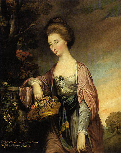 David Martin Portrait of Elizabeth Rennie, Viscountess Melville